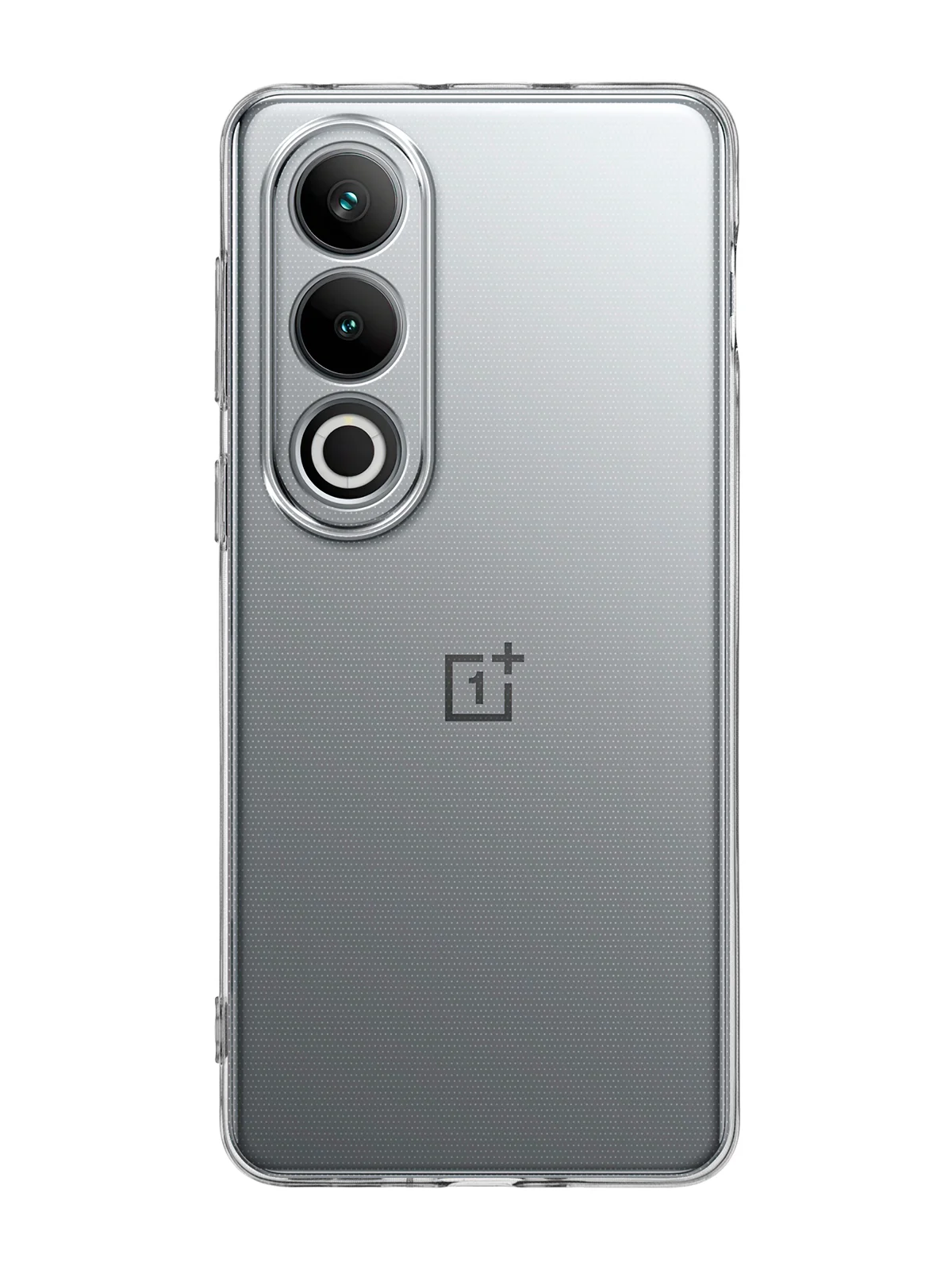 Прозрачный чехол для OnePlus Ace 3V силиконовый BROSCORP матовый/ прозрачный с бортиком защитой камер