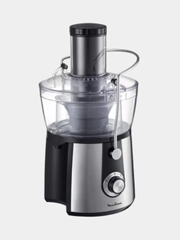 Соковыжималка центробежная Moulinex Juice Express JU550D10, черный/серебристый