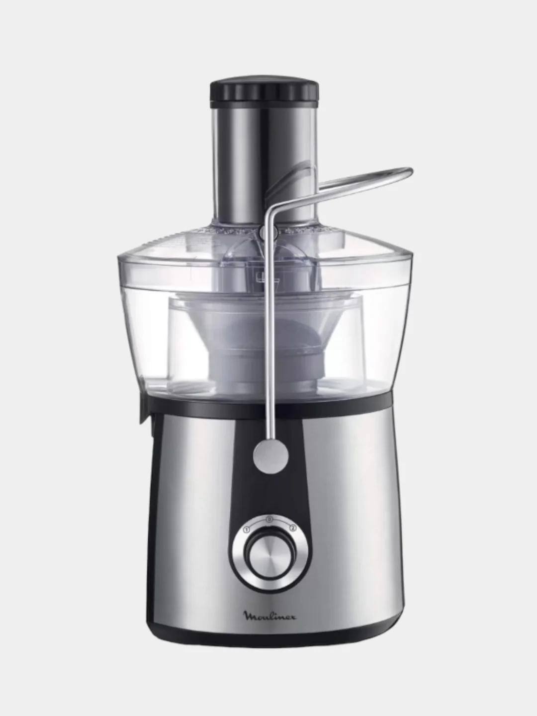 Соковыжималка центробежная Moulinex Juice Express JU550D10, черный/серебристый