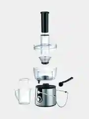 Соковыжималка центробежная Moulinex Juice Express JU550D10, черный/серебристый