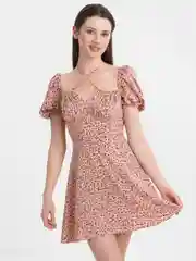 Розовый платье женское, сарафан летний