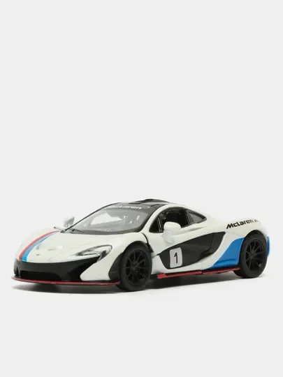 Желтый металлическая машинка McLaren P1 KT5393DF