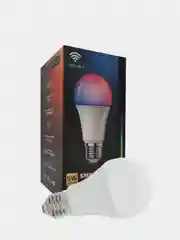 Индиго умная светодиодная RGB + CCT лампочка с Яндекс Алисой, Google Assistant и Amazon Alexa