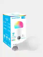 Голубой умная светодиодная RGB + CCT лампочка с Яндекс Алисой, Google Assistant и Amazon Alexa