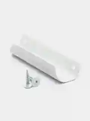Ручка балконная металлическая белая