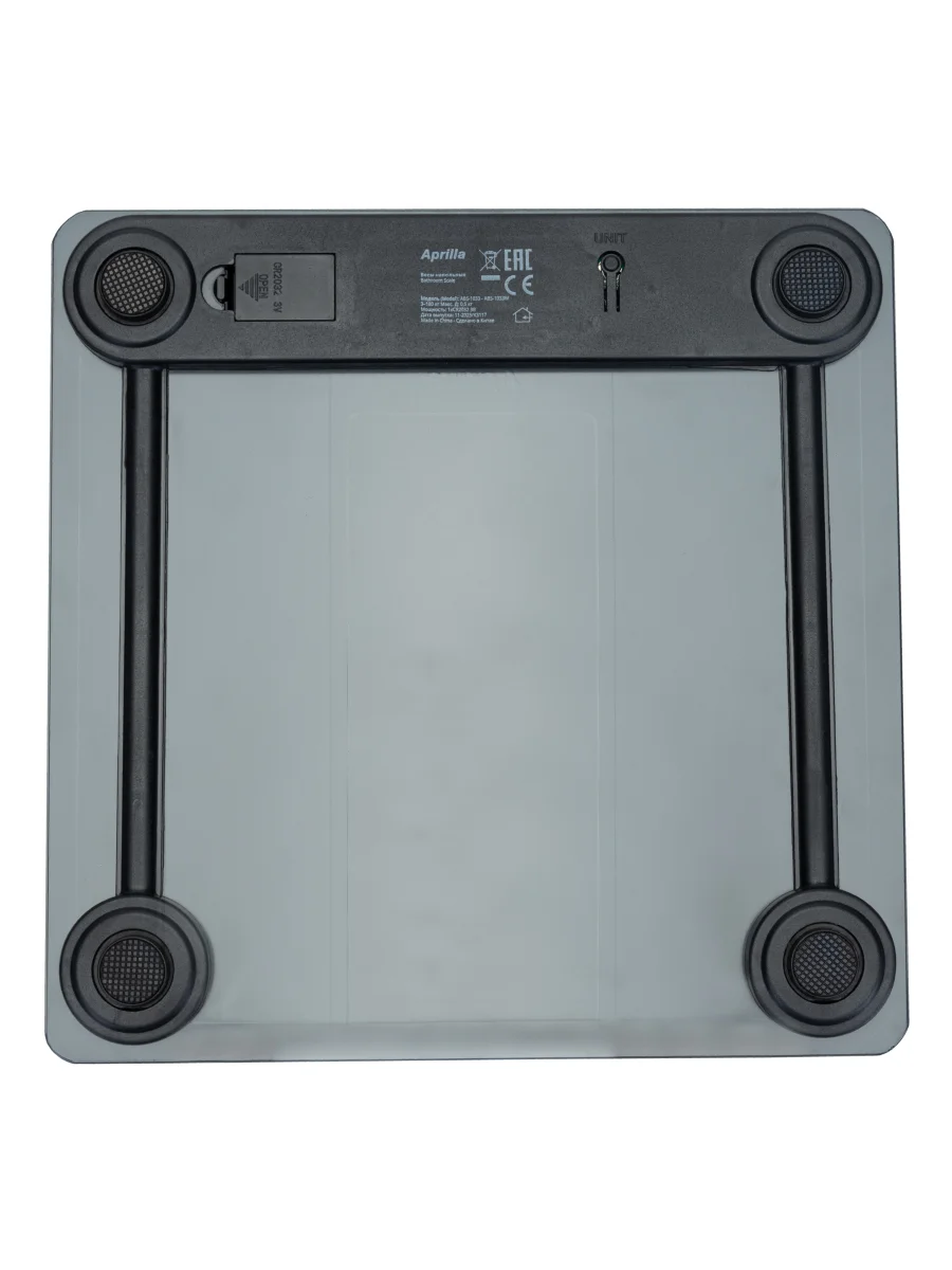 Электронные напольные весы Aprilla ABS-1033 до 180 кг, точность 50 г, индикация температуры