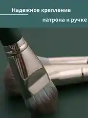 Зеленый набор кистей для макияжа, в чехле, профессиональный набор, кисточки для макияжа, 14 штук