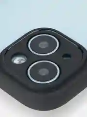 Белый чехол для iPhone 15 / 15 Plus / 15 Pro / 15 Pro Max пластик с силиконовой окантовкой, ROSCO