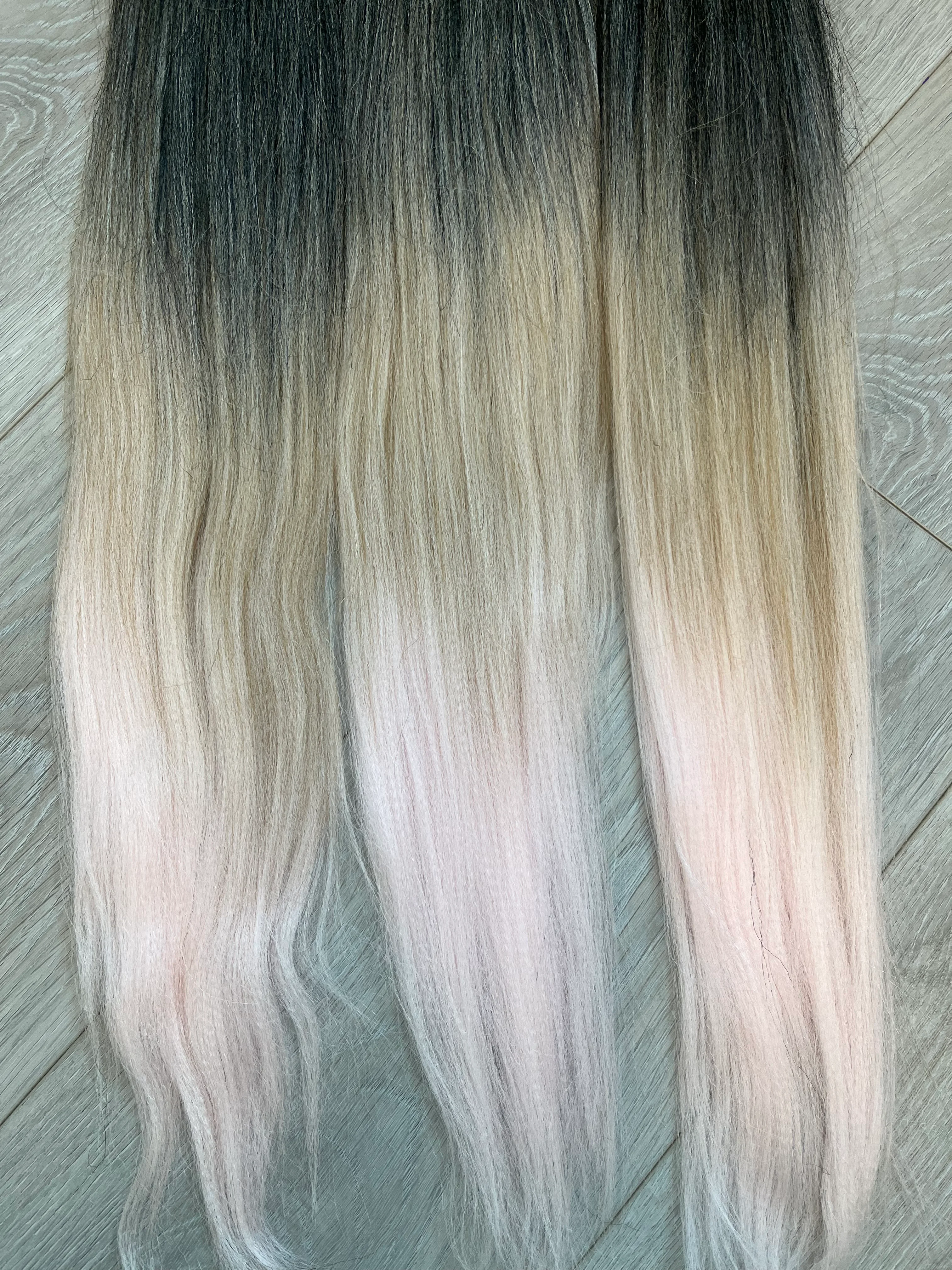 Лесной зеленый канекалон Easy Braids, для афрокосичек и дредов