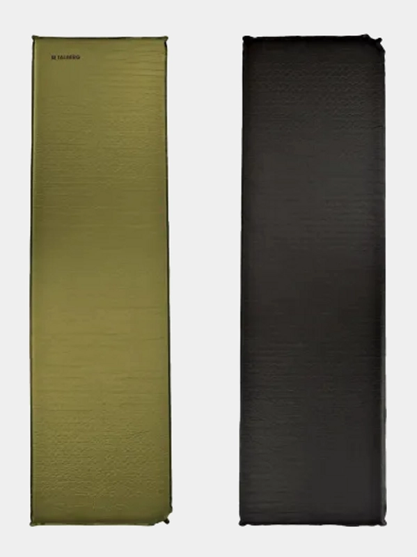 Коврик самонадувающийся LIGHT MAT, 183X51X3.1см, цвет: оливковый
