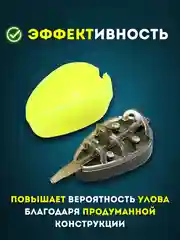 Универсальный набор флэт кормушек, flat кормушка, рыболовная оснастка для фидерной рыбалки