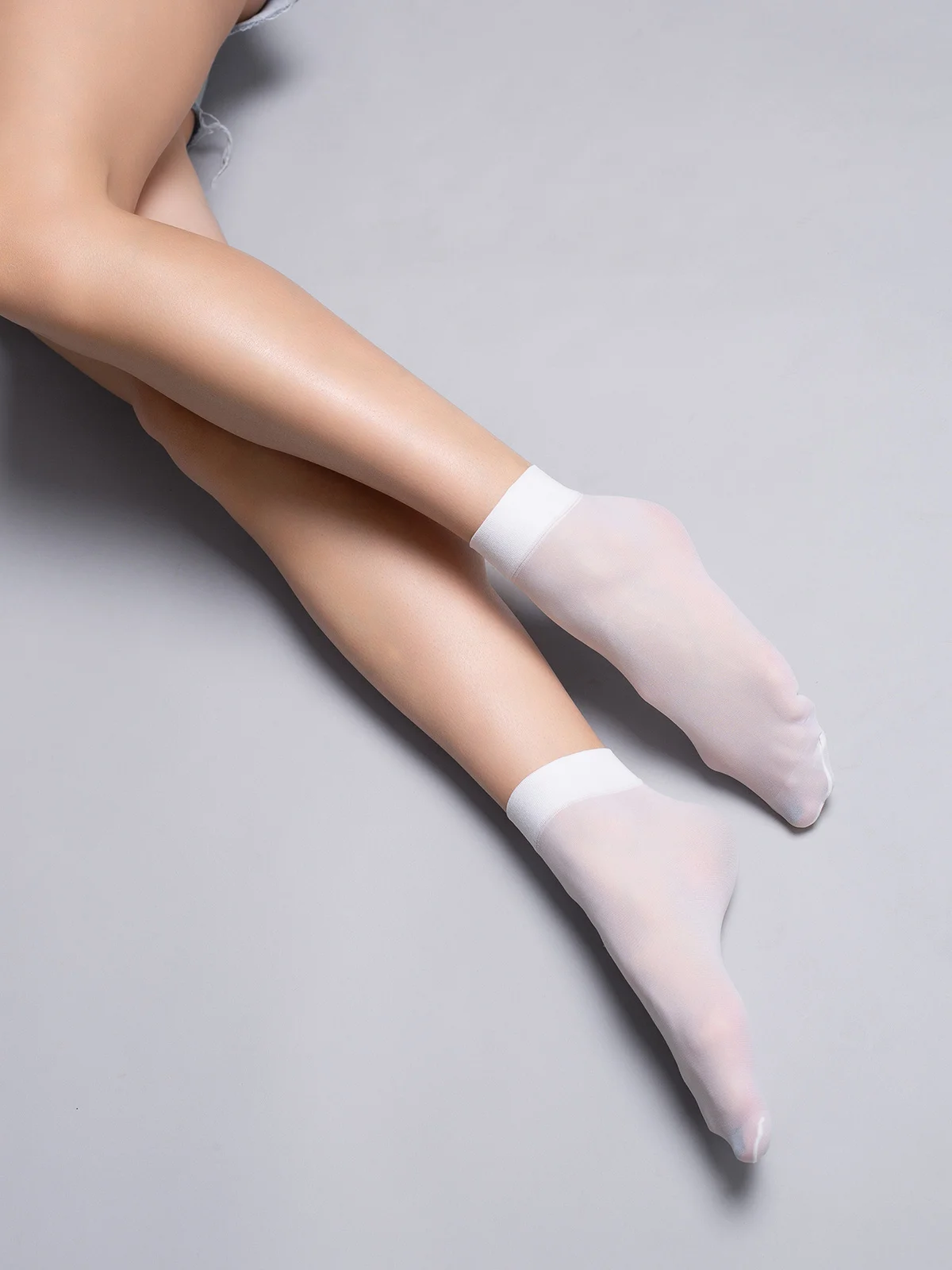 Белый носки Giulia Easy 40 lycra (2 п.)