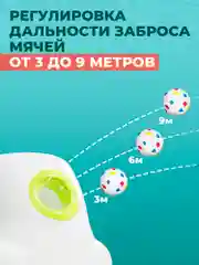 Серый интерактивная игрушка для собак, метатель мячей, катапульта автоматическая, 3 режима