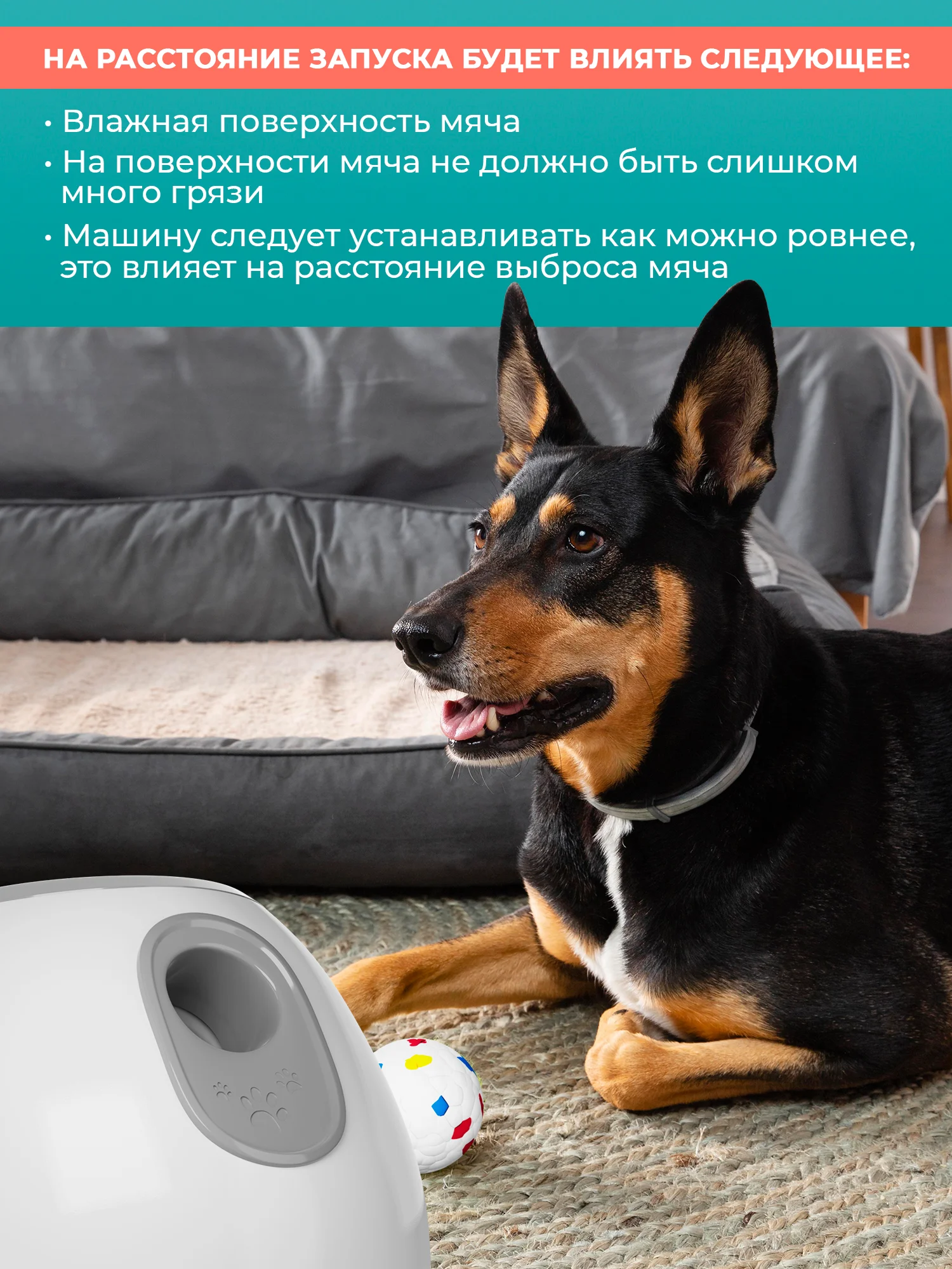 Серый интерактивная игрушка для собак, метатель мячей, катапульта автоматическая, 3 режима