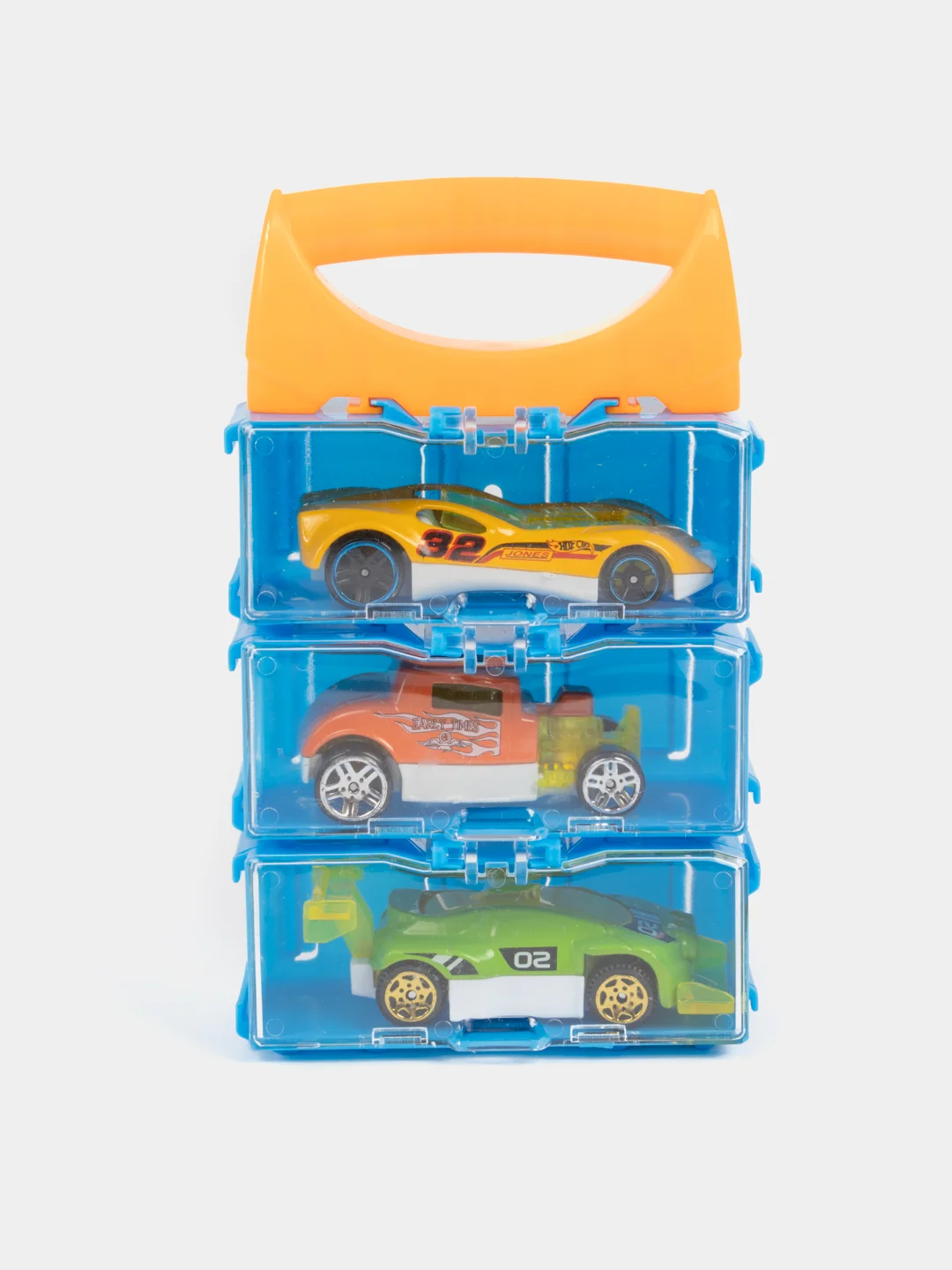 Желтый набор машинок / Детская игрушечная машинка / Хот Вилс / Hot Wheels / Металлические машины