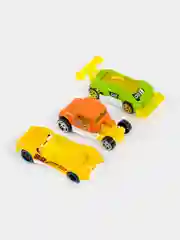 Желтый набор машинок / Детская игрушечная машинка / Хот Вилс / Hot Wheels / Металлические машины