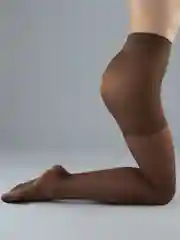 Коричневый колготки с утяжкой Giulia EFFECT UP 40