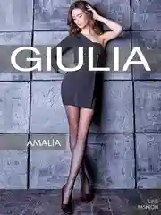 Черный колготки женские Giulia AMALIA 01