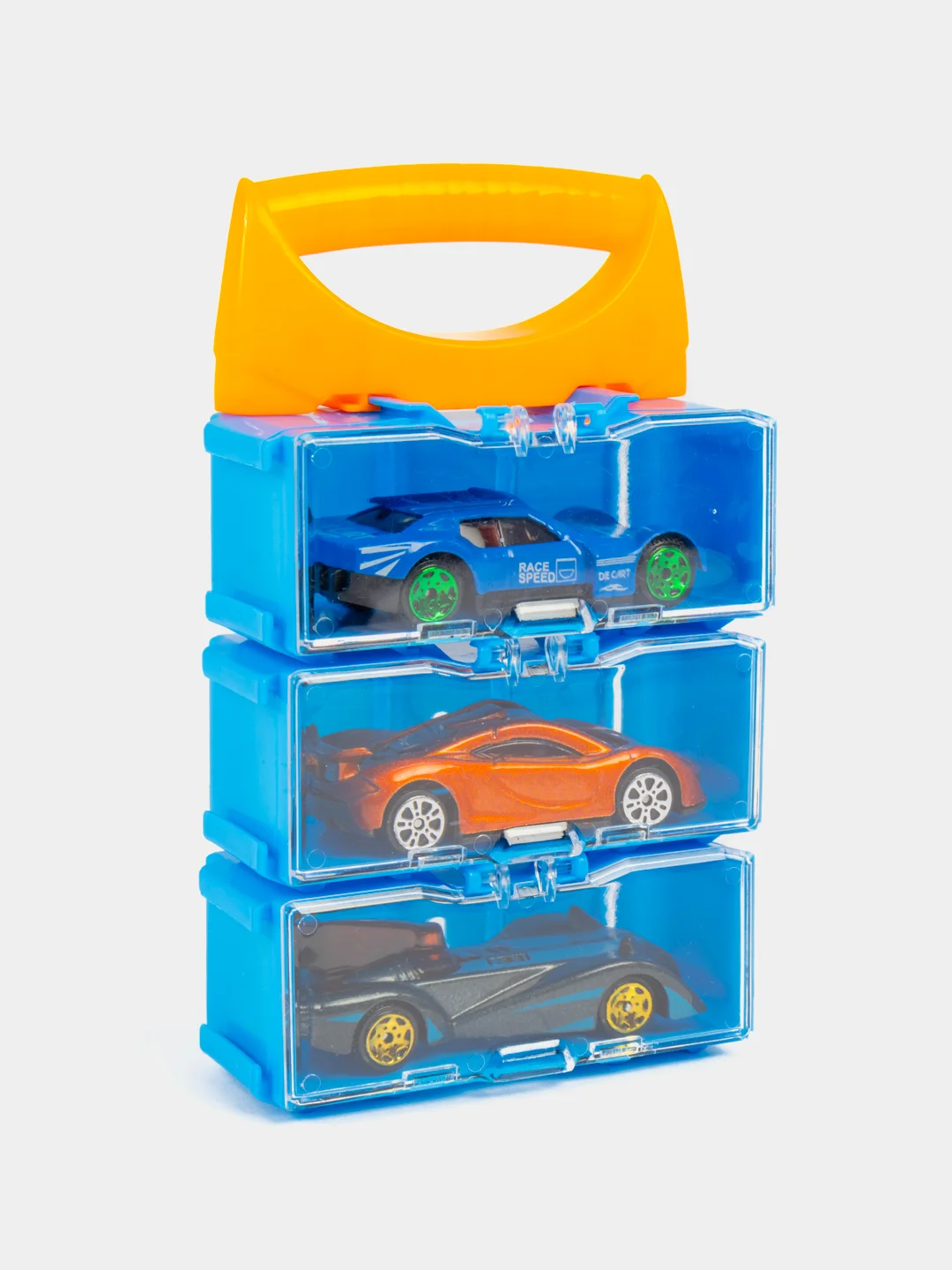 Синий набор машинок / Детская игрушечная машинка / Хот Вилс / Hot Wheels / Металлические машины