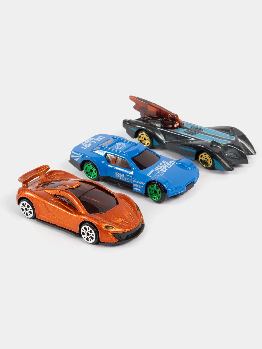 Синий набор машинок / Детская игрушечная машинка / Хот Вилс / Hot Wheels / Металлические машины