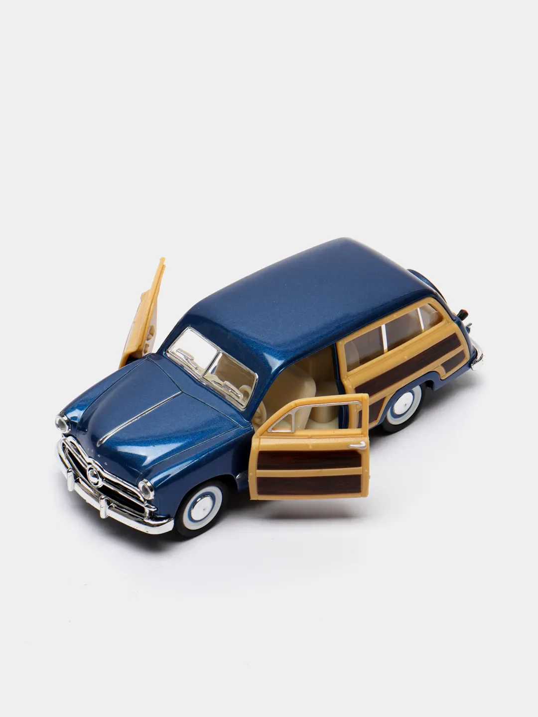 Зеленый машинка металлическая, 1:40, 1949 Ford Woody Wagon KT5402D