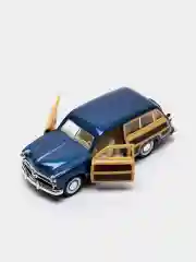Зеленый машинка металлическая, 1:40, 1949 Ford Woody Wagon KT5402D