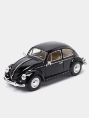 Металлическая машинка 1967 Volkswagen Classical Beetle (Жук) KT7002D, 1:24