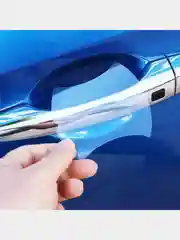 Прозрачный защитные наклейки под дверные ручки автомобиля, 5 штук, прозрачные