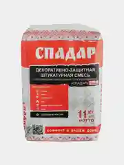 Теплоизоляционная фасадная сухая штукатурная смесь цементная СПАДАР
