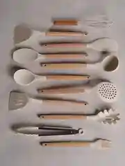 Набор кухонных принадлежностей из силикона, 11 предметов, hilZz