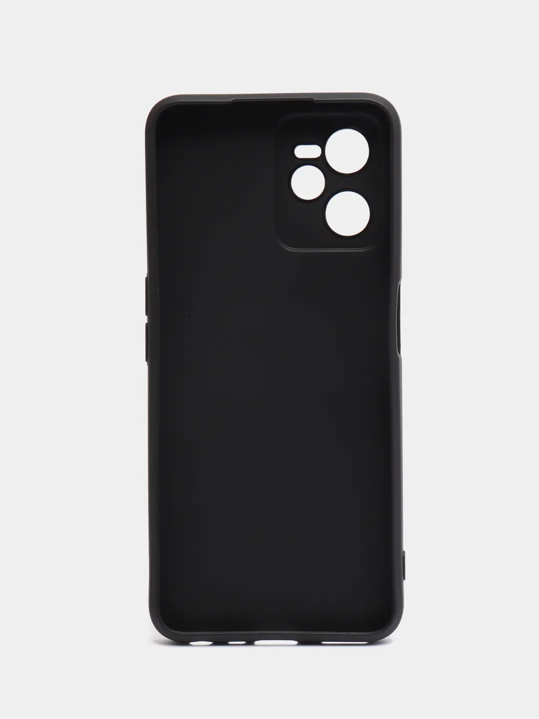 Черный чехол силиконовый для Realme C35 ( Реалми С35) , черный