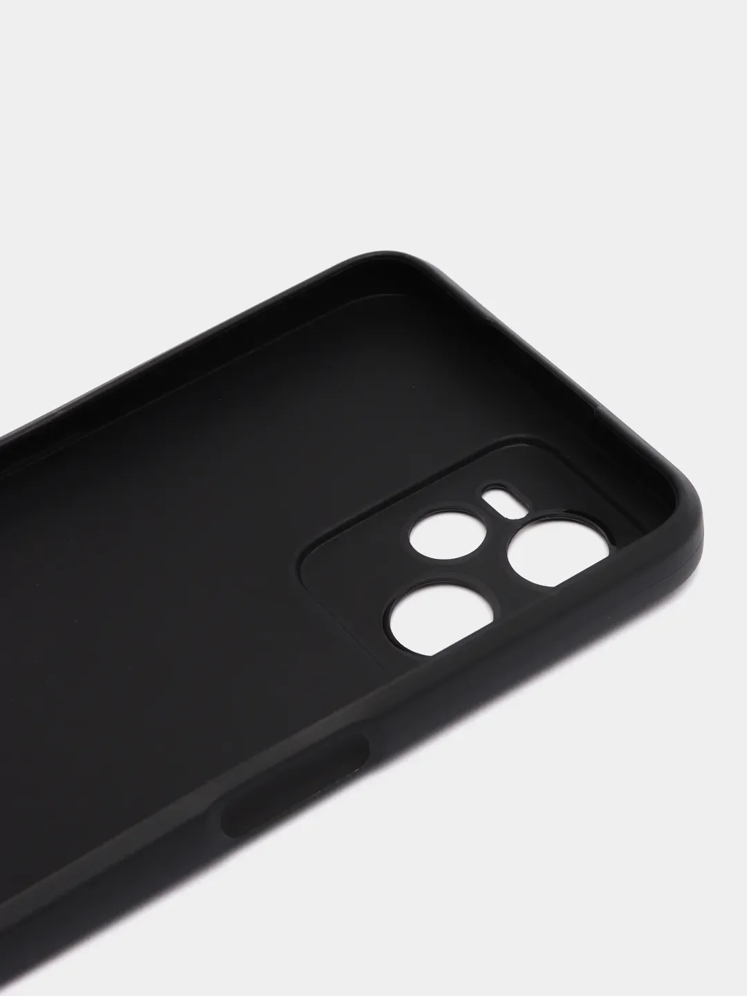 Черный чехол силиконовый для Realme C35 ( Реалми С35) , черный