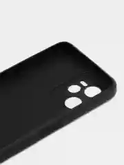 Черный чехол силиконовый для Realme C35 ( Реалми С35) , черный