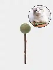 Золотистый хаки кошачья мята на палочке, игрушка для кошек из кошачьей мяты, в индивидуальной упаковке
