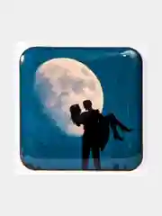Желтый наклейки, 3D стикеры на телефон "Любовь, романтика"