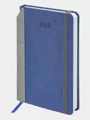 Ежедневник датированный 2025 Brauberg, планер планинг записная книжка А5, под кожу