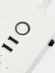 Умный сетевой фильтр удлинитель USB W-iFi 1.4 метра с Яндекс Алисой, Google и Amazon Alexa
