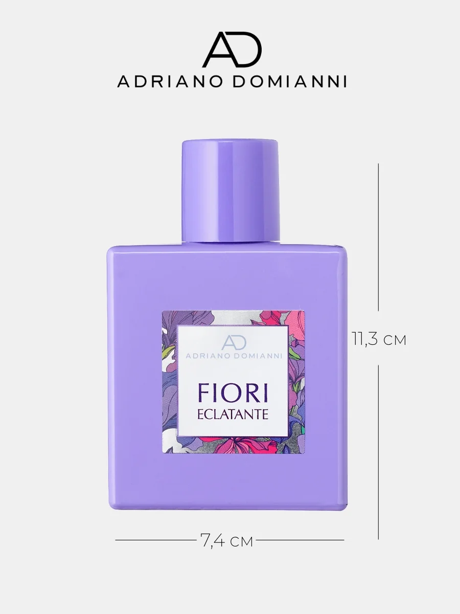 Туалетная вода 50 мл Adriano Domianni Fiori Eclatante