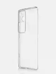 Прозрачный чехол для Vivo V30/ V30 Lite 4G силиконовый ROSCO матовый/ прозрачный, бортик защита камер
