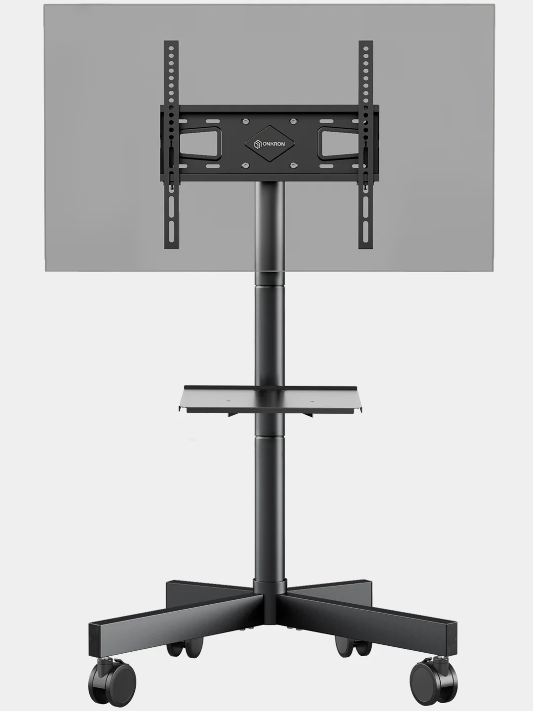Черный cтойка для телевизора 26"-55" ONKRON TS1131 напольная, до 35 кг