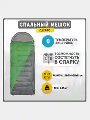 Спальный мешок SUMMER 0C правый