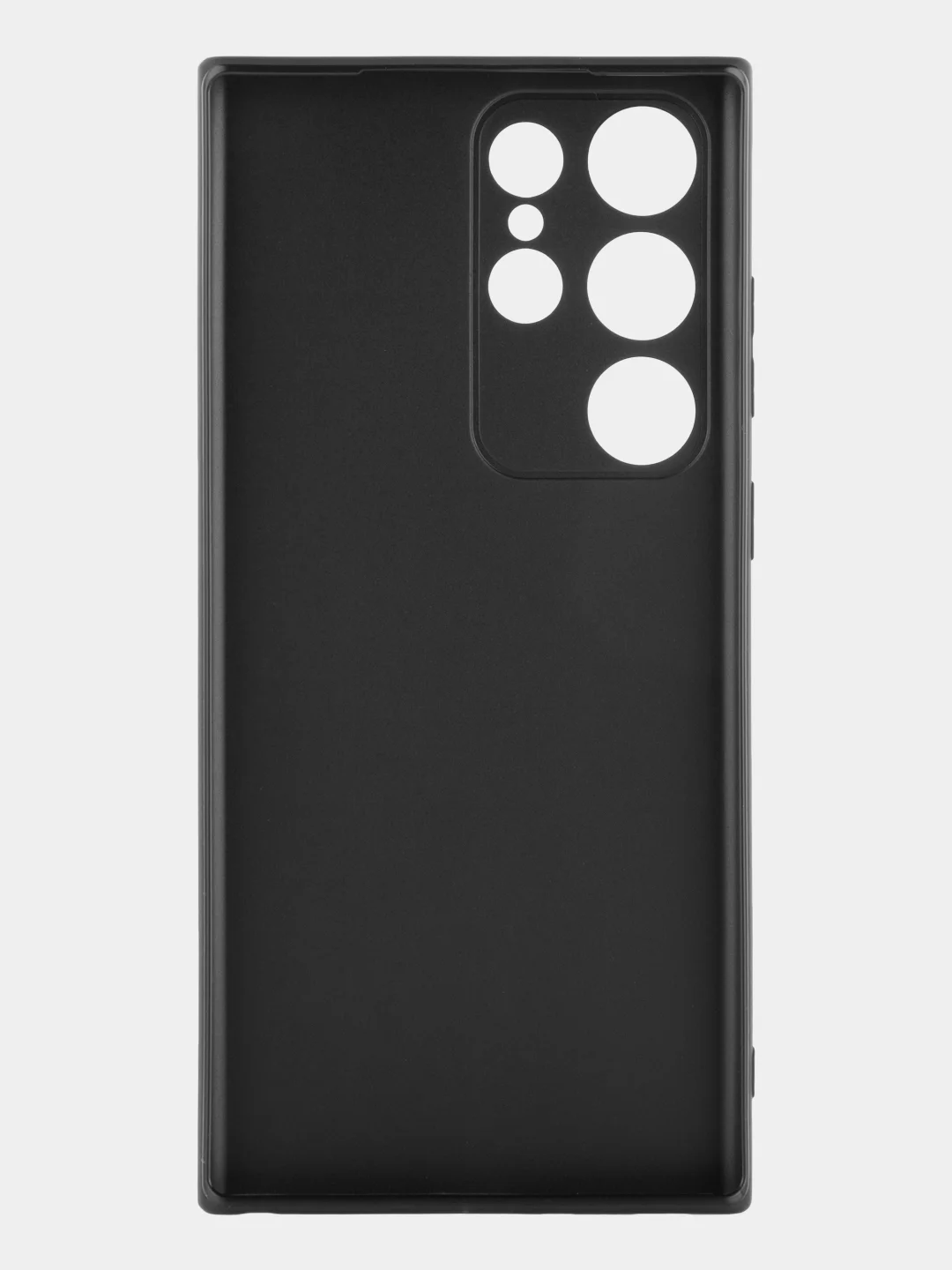 Чехол для Samsung Galaxy S23 Ultra силиконовый ROSCO матовый тонкий, бортик- защита камер