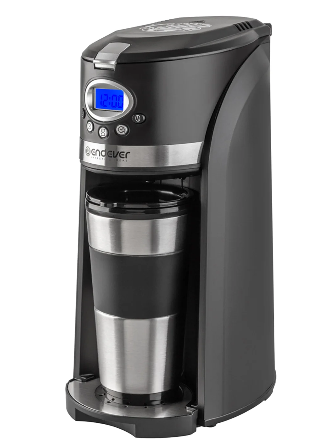 Черный кофеварка капельного типа ENDEVER COSTA-1043