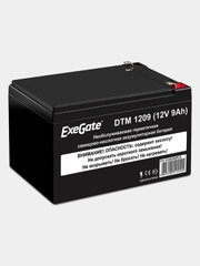 Аккумуляторная батарея ExeGate DTM 1209 (12V 9Ah, клеммы F2)