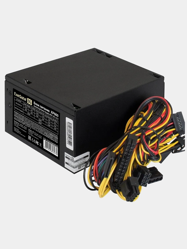 Блок питания ExeGate XP600 600W (EX219465RUS)