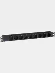 Блок розеток горизонтальный ExeGate ServerPro PDU-19H806 Al-8S-C14-3CU-SW 19", 1U, 8 Schu