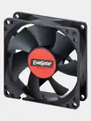 Вентилятор Exegate EX166174RUS Mirage-S 80x80x25 подшипник скольжения, 2000 RPM, 23dB,3pin