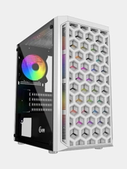 Powercase CMIMTW-L3 Корпус Mistral Micro T3W, Tempered Glass, Mesh, 2x 140mm + 1х 120mm