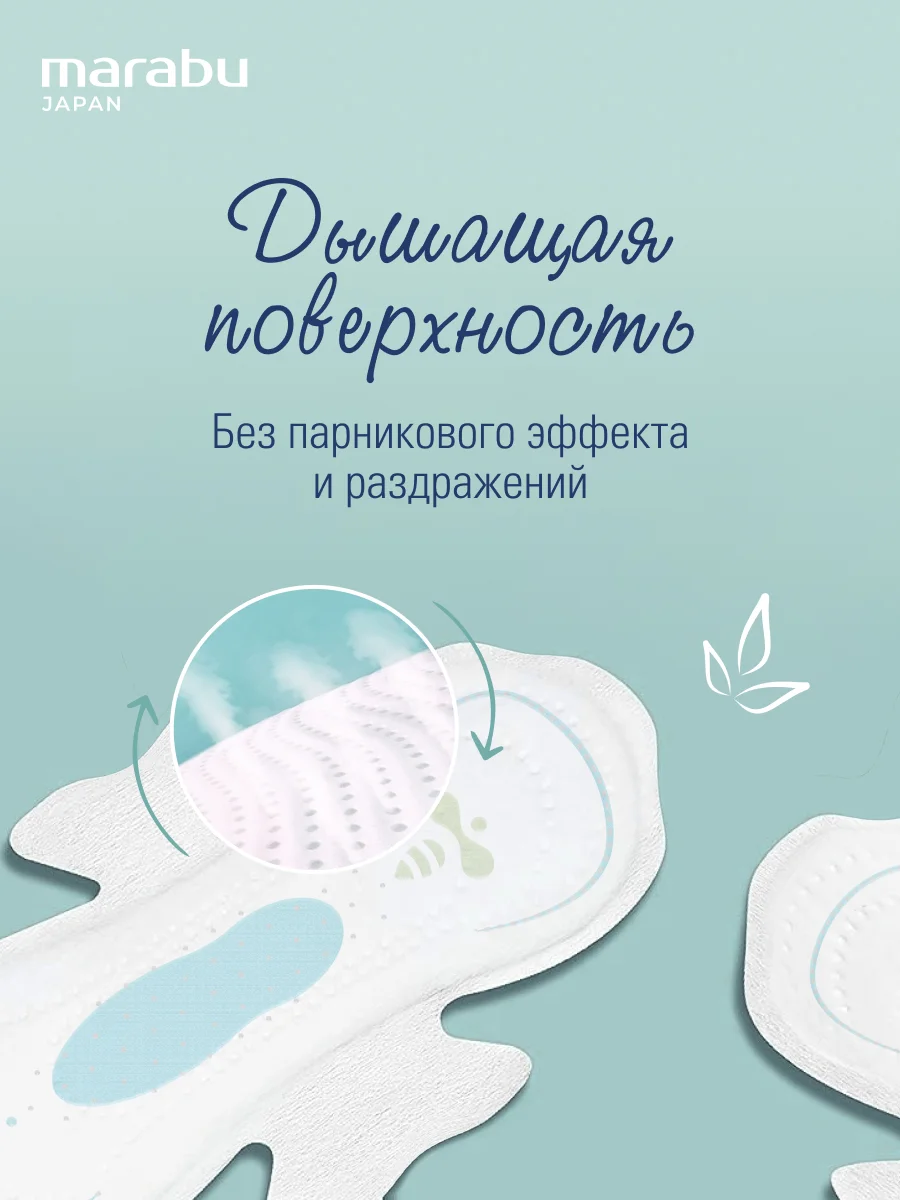 Ультратонкие женские гигиенические прокладки Marabu, Normal, 10 шт./уп