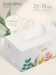 Салфетки бумажные Marabu Botanica Листья, 220 шт